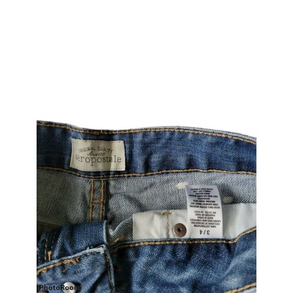 Aeropostale Denim Daisy Duke Distressed Je… - Picture 2 of 6